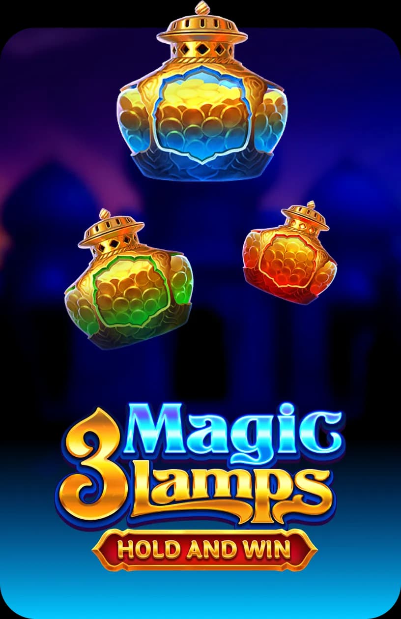 3 Magic Lamps: Hold and Win